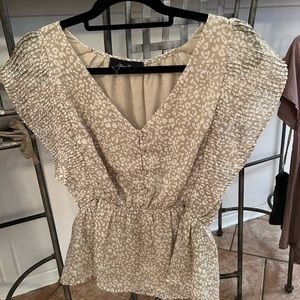 Womens cropped blouse